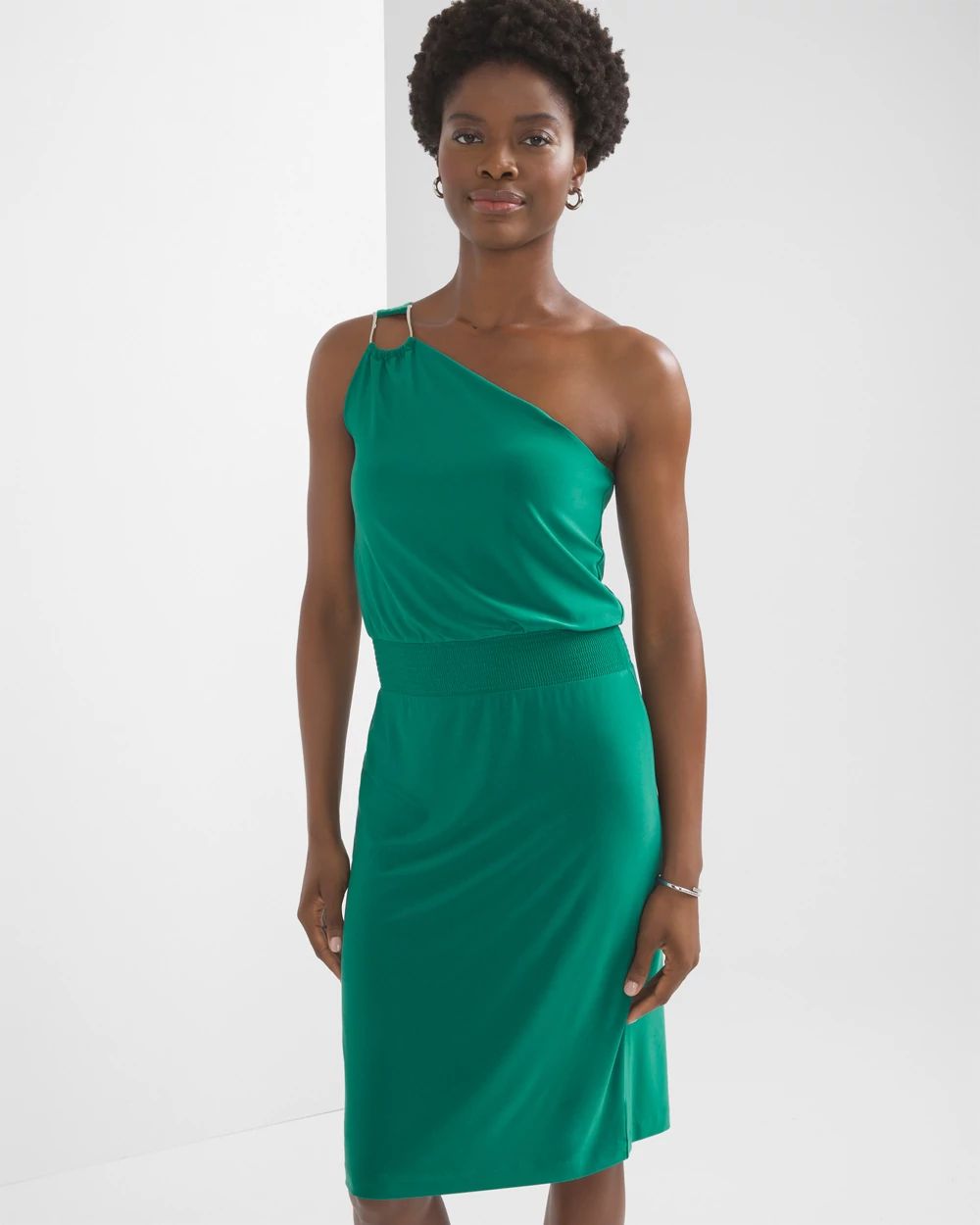 One Shoulder Dress White House Black Market